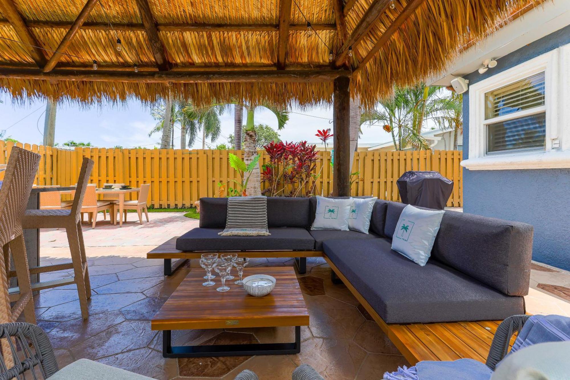 Tiki Hut Villa Boynton Beach Exteriör bild